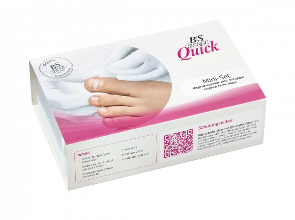 B/S Quick Mini- Set mit QR- Code für Schulungsvideo